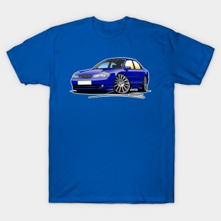 Ford Mondeo (Mk2) ST200 Blue Caricature Art T-Shirt